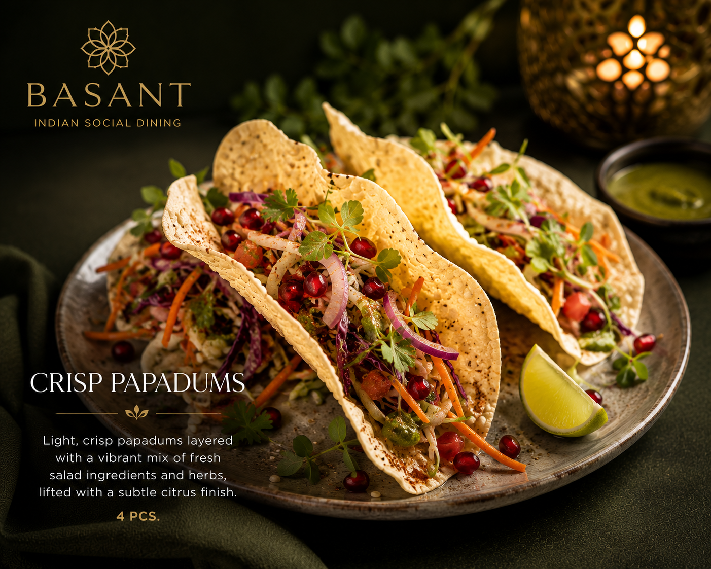 Crisp Papadum